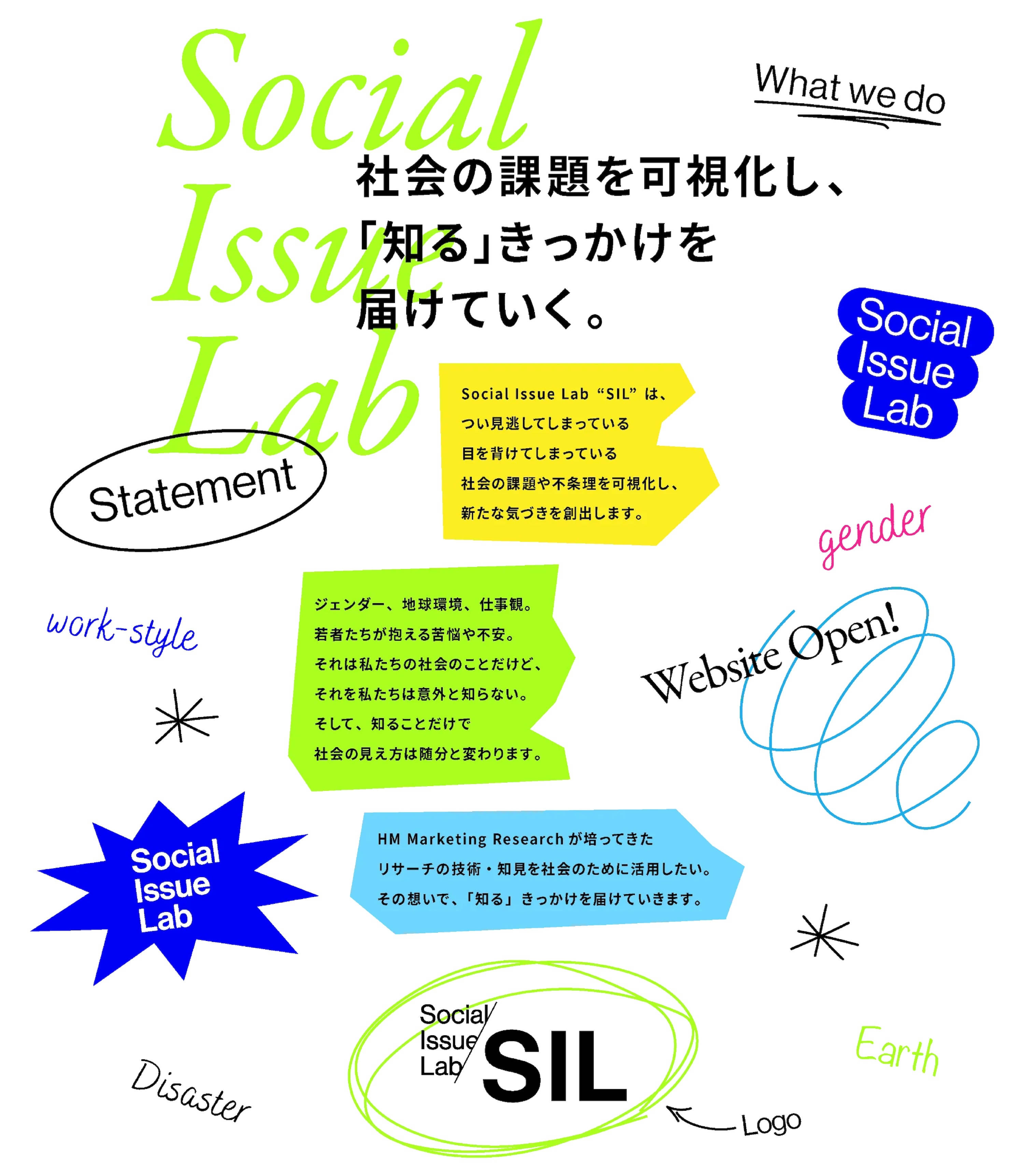 Social Issue Labサイト公開のお知らせ